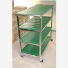 實驗室手推車，不銹鋼手推車